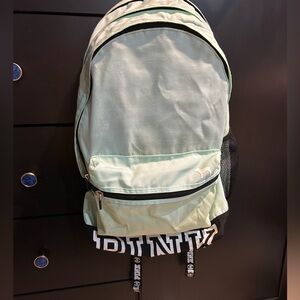 Mint Green PINK Backpack by Victoria's Secret – Great Condition